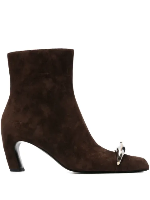 Tory Burch 65mm suede ankle boots Brown 175772