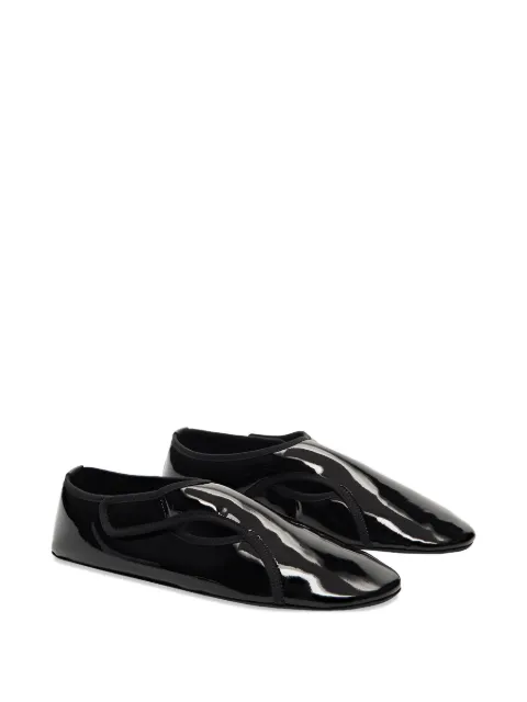 Alaïa patent-finish ballet flats Black AA3A065A034