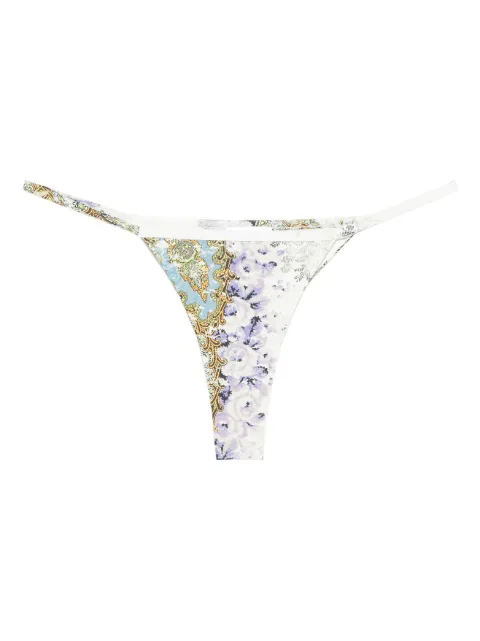 Christopher Esber Absence printed bikini bottoms White 25047251