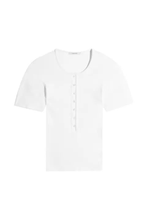 LEMAIRE Henley fitted top Neutrals TS0005LJ1030
