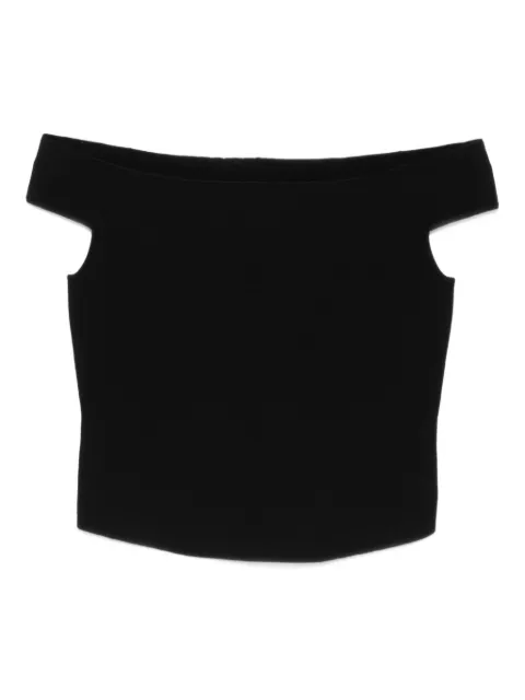 SIMKHAI dalton off shoulder top Black 1262206K