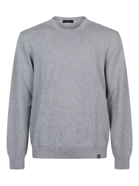 Fay crew-neck sweater Grey NMMC1512420CQT