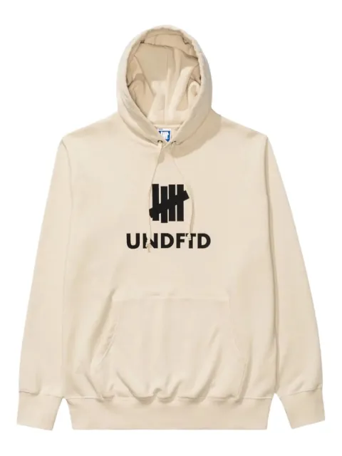 Undefeated Icon logo-print hoodie Neutrals 6UKRJDM0