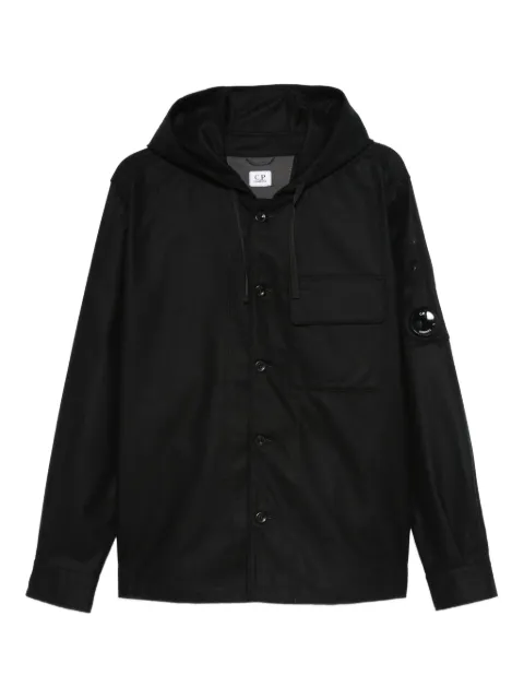C.P. Company flap-pocket hooded jacket Black 19CM0S272A110498A