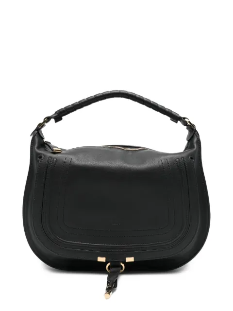 Chloé Marcie braided-handle tote bag Black CH26SS881R35