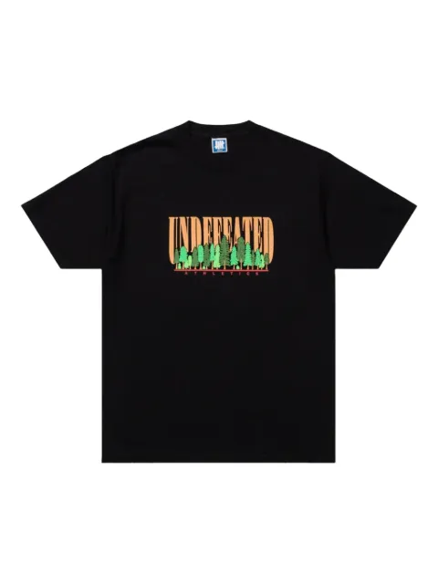 Undefeated tree-print T-shirt Black APP958U8