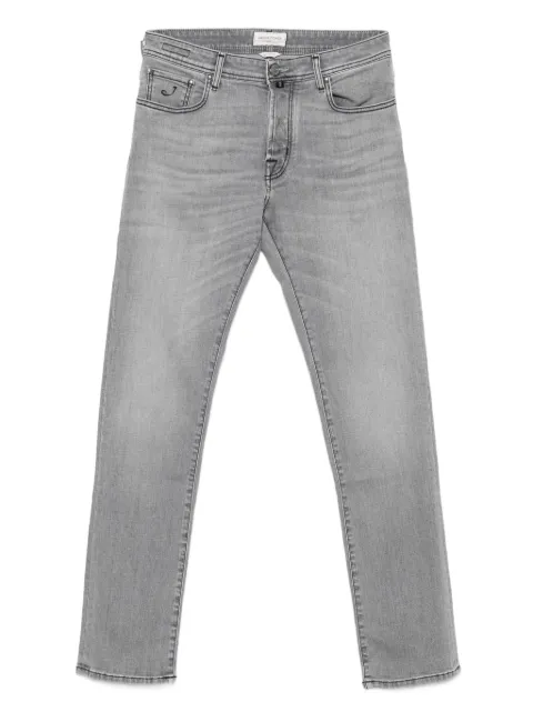 Jacob Cohën embroidered-pocket jeans Grey JUMQE004073S4286V3