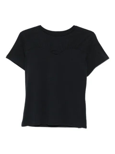 Rails Janis heart-shaped neckline T-shirt Black 862C361D