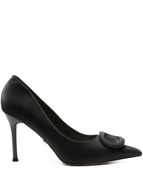 TWENTY FOURHAITCH buckle-detail pointed pumps Black S0023