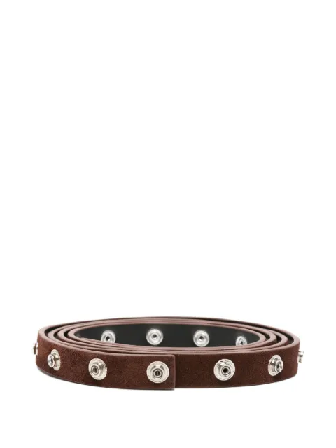 The Attico studded belt Brown 250WKE00027LBT007AA