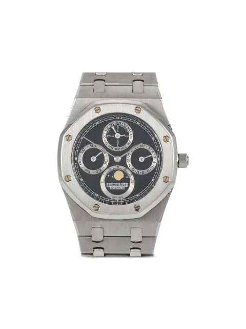 Audemars Piguet pre owned Royal Oak Perpetual Calendar 39mm Black 25820SPOO0944SP01