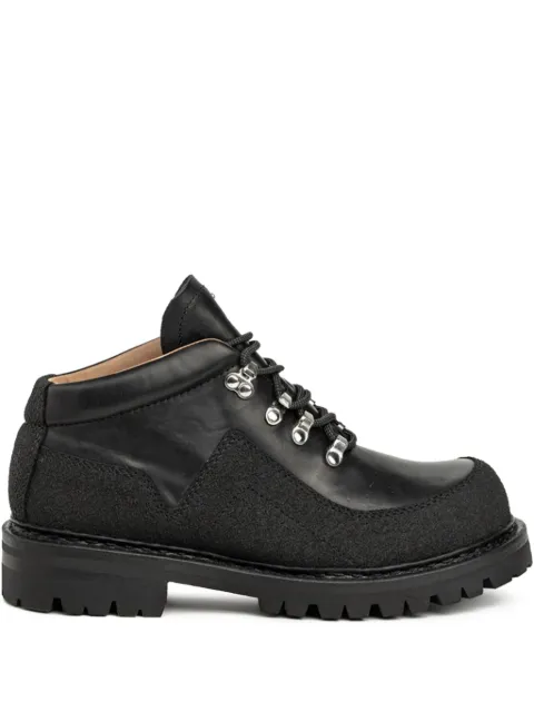 OUR LEGACY leather lace-up boots Black A4257QB