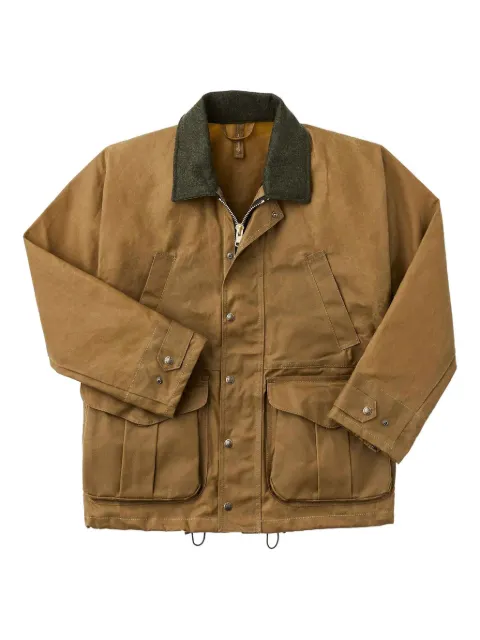 Filson press-stud cotton jacket Brown FMCPS0147