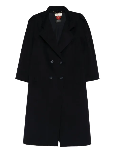 A.N.G.E.L.O. Vintage Cult 1980s double-breasted coat Blue AN450VO