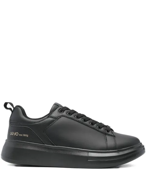 LIU JO leather platform sneakers Black 7G5015PX331