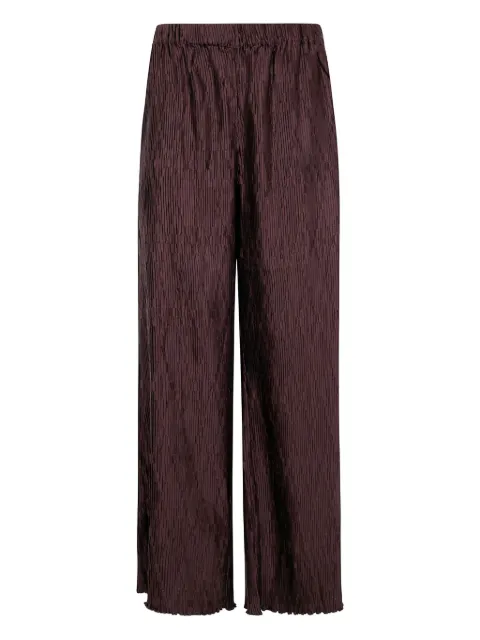 By Malene Birger crinkled pants Brown 103605