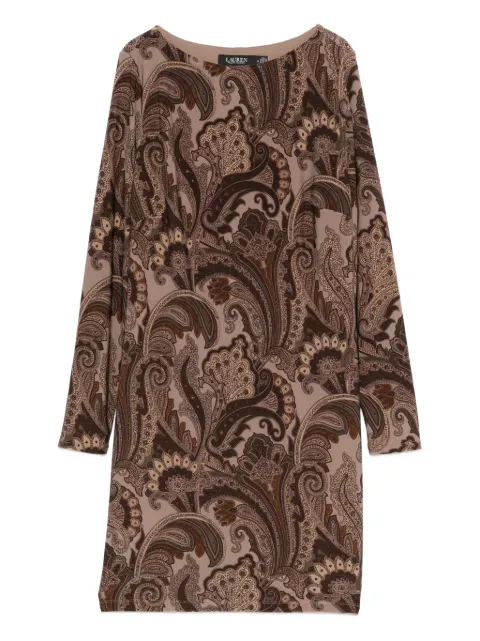 Lauren Ralph Lauren paisley-print mini dress Brown 200P11856001