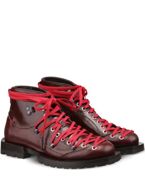 Henrik Vibskov lace-up boots Brown AW25STUDA922