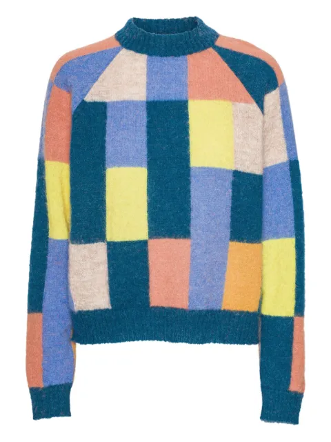Henrik Vibskov brushed-finish sweater Blue AW25KEYF705
