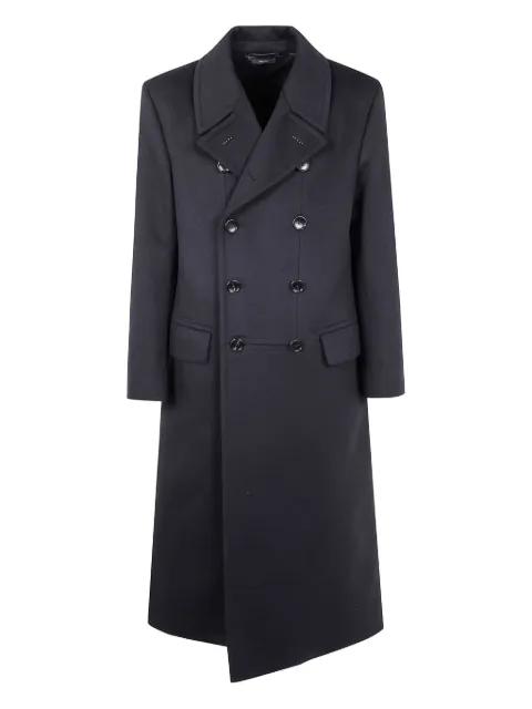 TOM FORD double-breasted wool coat Black OCL022FMW076