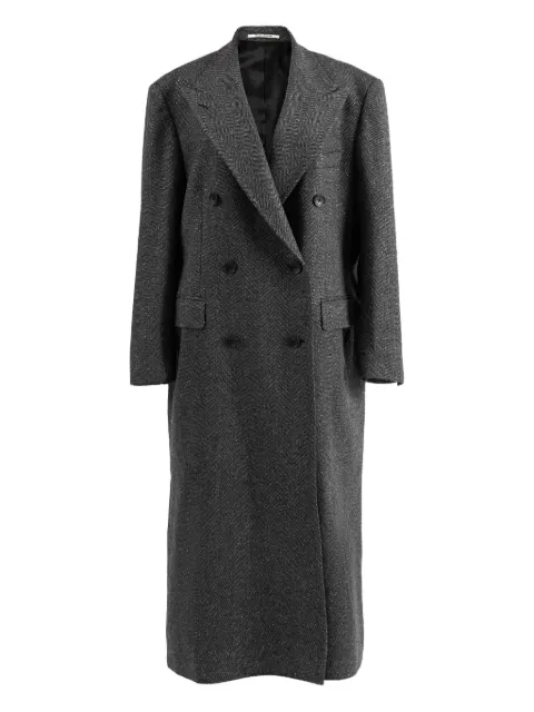 Tagliatore Eccesso double-breasted coat Grey CCAITLYN
