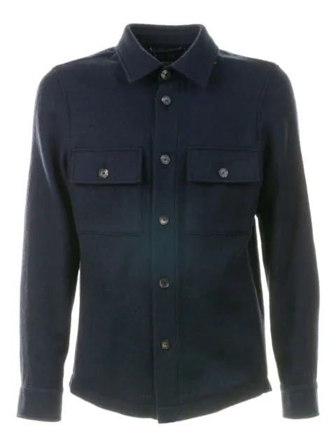Jacob Cohën double-pocket button-front shirt Blue E0017080T806ARWY93