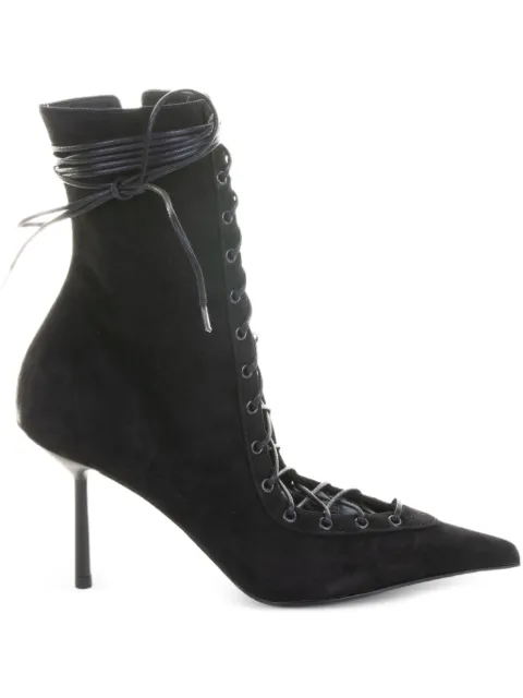 Le Silla 80mm Colette lace-up boots Black 4249B080BMPPVEP