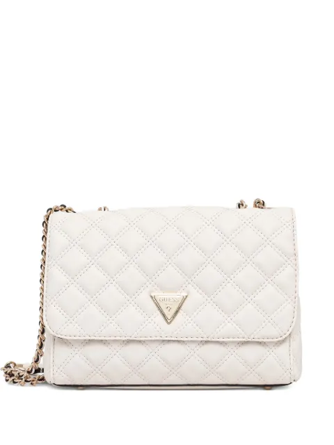 GUESS USA Giully quilted shoulder bag White HWQG9673200