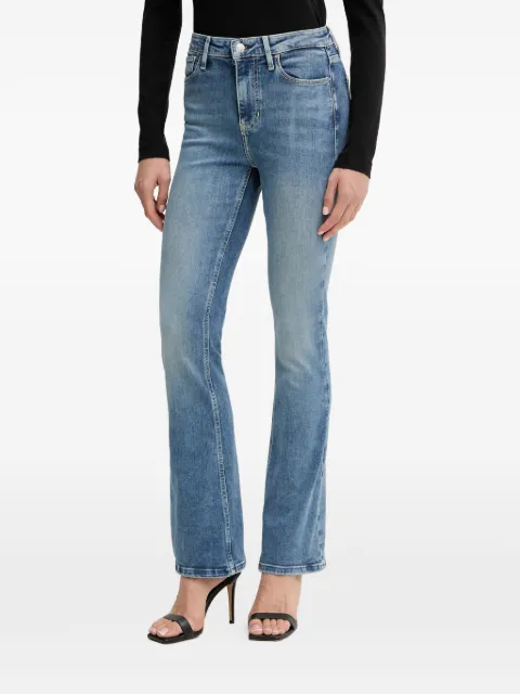 GUESS USA logo-plaque jeans Blue W5YA0LD5PY5