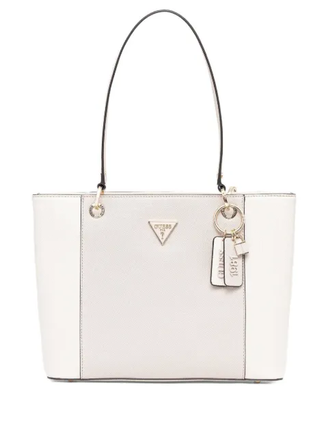 GUESS USA Noelle triangle-logo tote bag Neutrals HWZG9672250