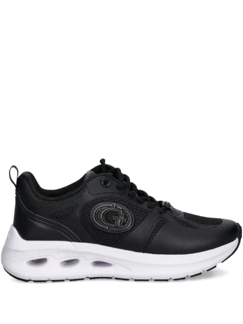 GUESS USA logo-patch sneakers Black FLTSEBELE12