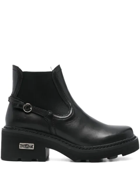 Cult elastic-panelled buckle Chelsea boots Black CLW456300