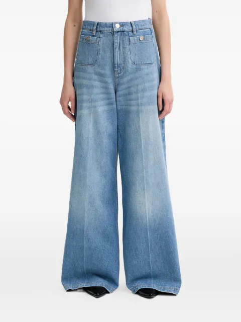 MUNTHE Lodwar wide-leg jeans Blue 253148025305