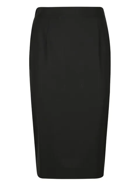 SA SU PHI elasticated skirt Black W25216
