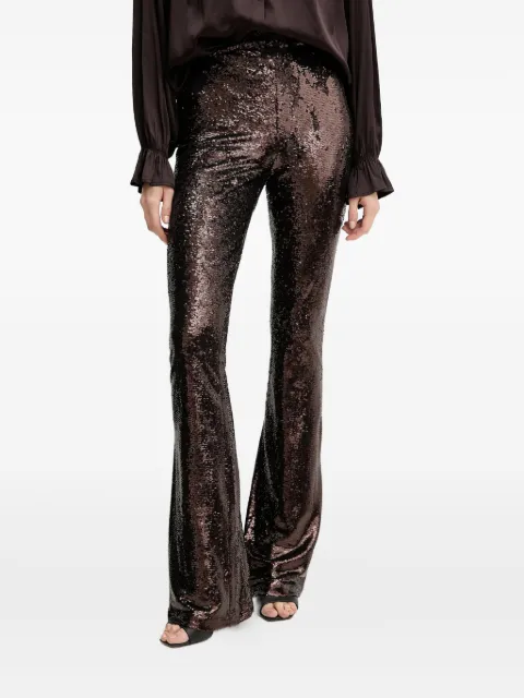 Silvian Heach sequin trousers Brown GPA25522PA
