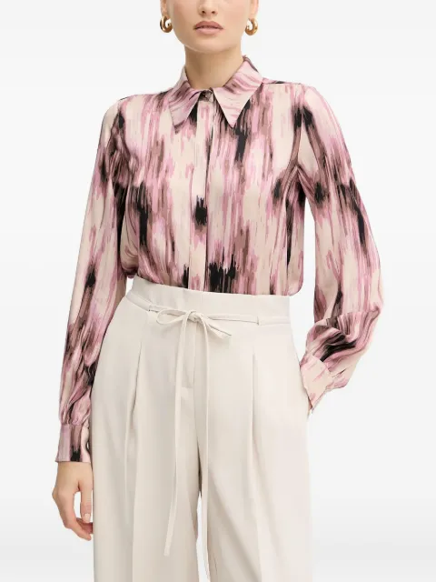 Silvian Heach button-cuff shirt Pink GPA25458CA
