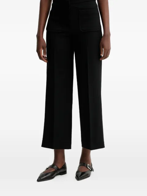 Sessùn pressed-crease trousers Black 24107014