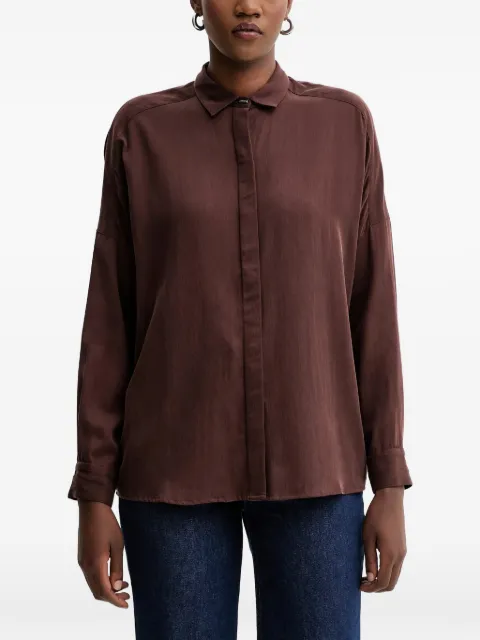 Sessùn button-up shirt Brown 25110040
