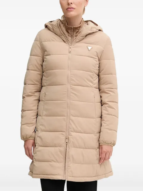 GUESS USA hooded padded coat Neutrals V4YL05WF3X0