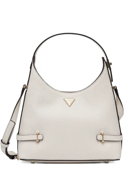 GUESS USA logo-plaque satchel bag Neutrals HWZG9657010
