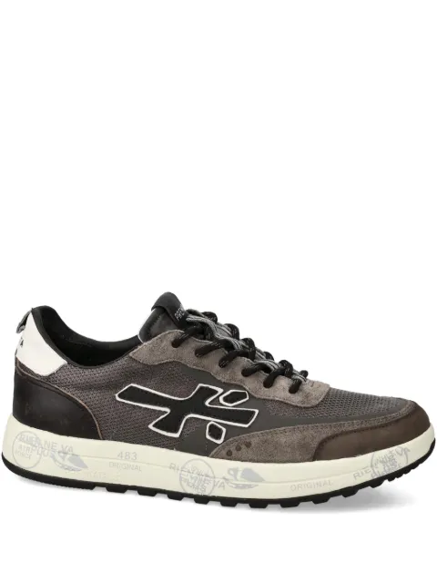 Premiata Nous 7725 suede-panel sneakers Brown NOUS7725