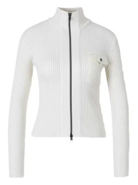 Herno ribbed-knit cardigan Neutrals MC000177D70266