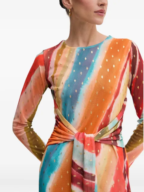 NEVER FULLY DRESSED knot maxi dress Orange NFDDR2796