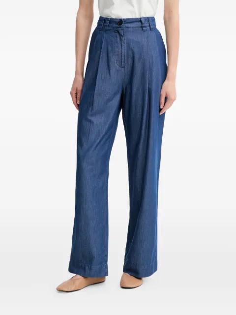 Marc O'Polo pleated trousers Blue 506089110123