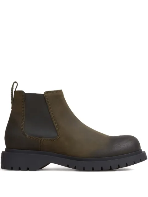 Givenchy leather Chelsea boots Green BH604WH1WD