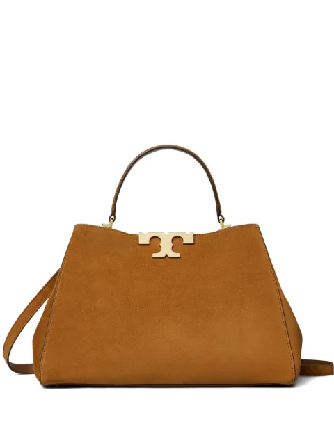 Tory Burch Eleanor suede satchel bag Brown 174278