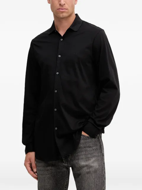 Armani Exchange buttoned shirt Black XM001370AF10364