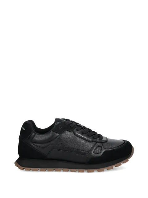 Armani Exchange panelled sneakers Black XM001725AF17540