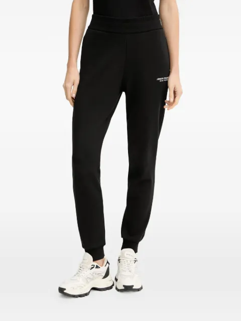 Armani Exchange logo-detail trousers Black XW001454AF10830