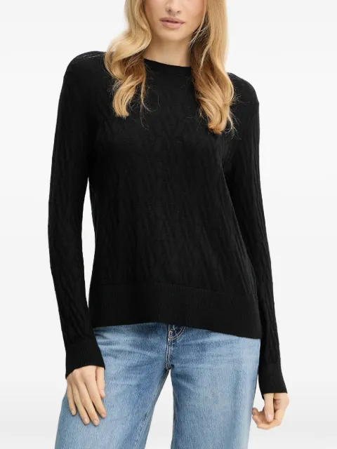 Armani Exchange textured sweater Black XW001317AF16619